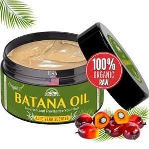 100% Organic Raw Batana Oil Hair Mask for Hair Growth Prevent Hair Loss -4 Fl Oz